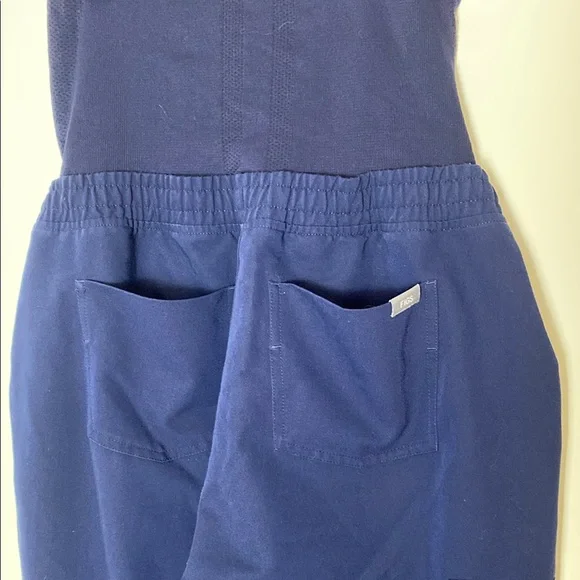 Figs Maternity Zamora Jogger Scrub Pants Lot Women's Size Medium Navy Medical - Picture 8 of 11